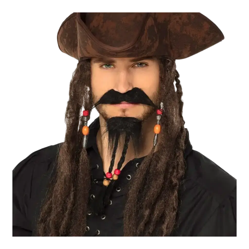 Pack Pirate (moustache et barbiche)