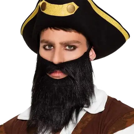 Barbe Noire Pirate 