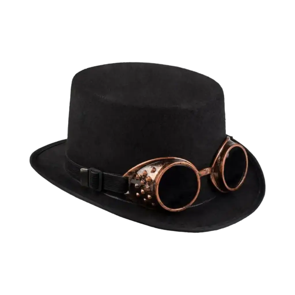 Chapeau Steamgoggles noir