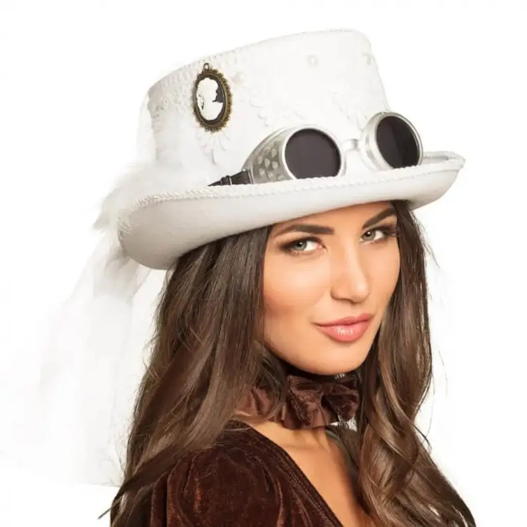 Chapeau de mariée Steampunk