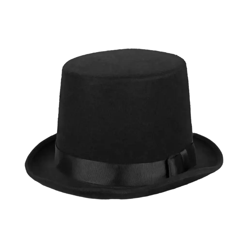 Chapeau Noir Haut de forme 