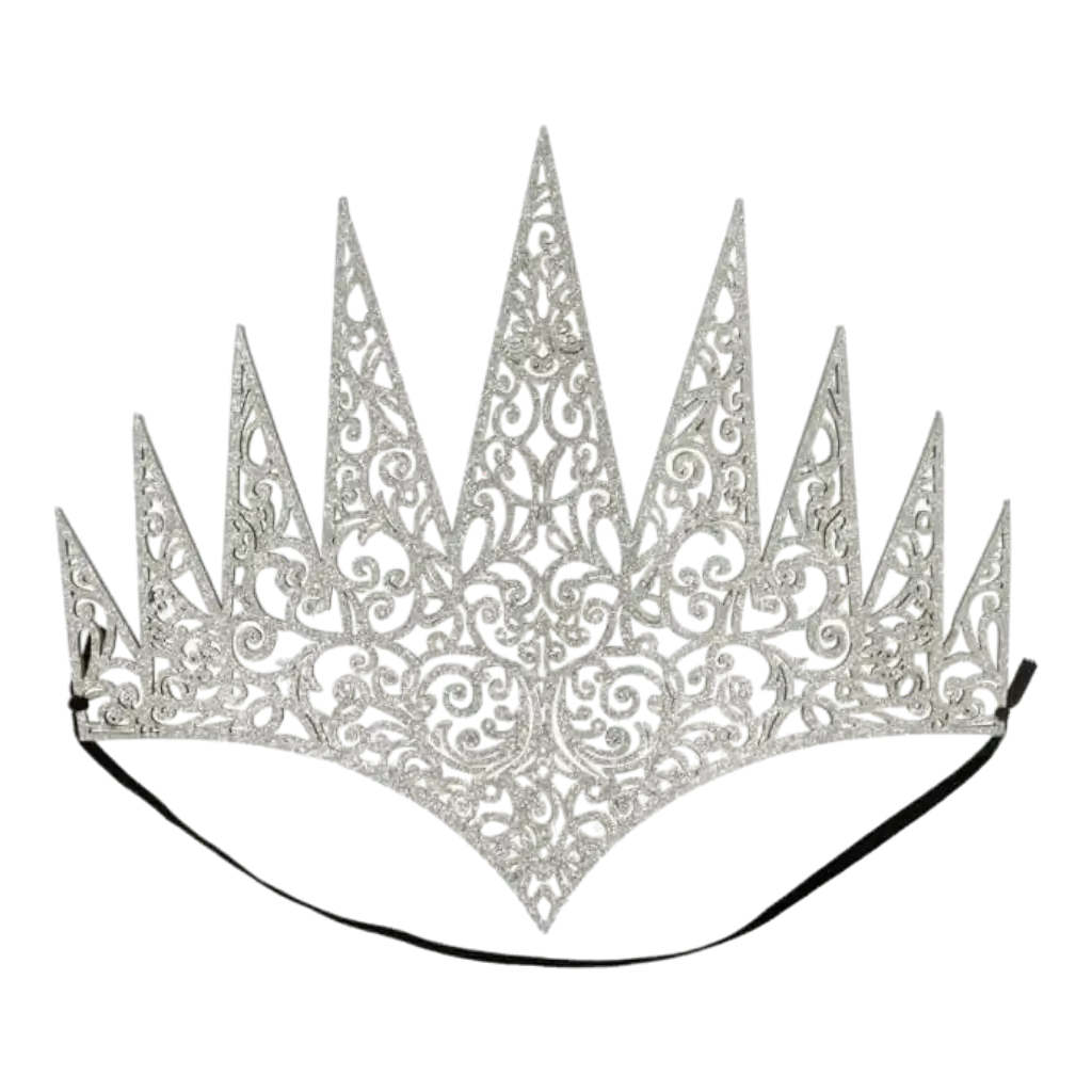 Couronne de Reine Argentée