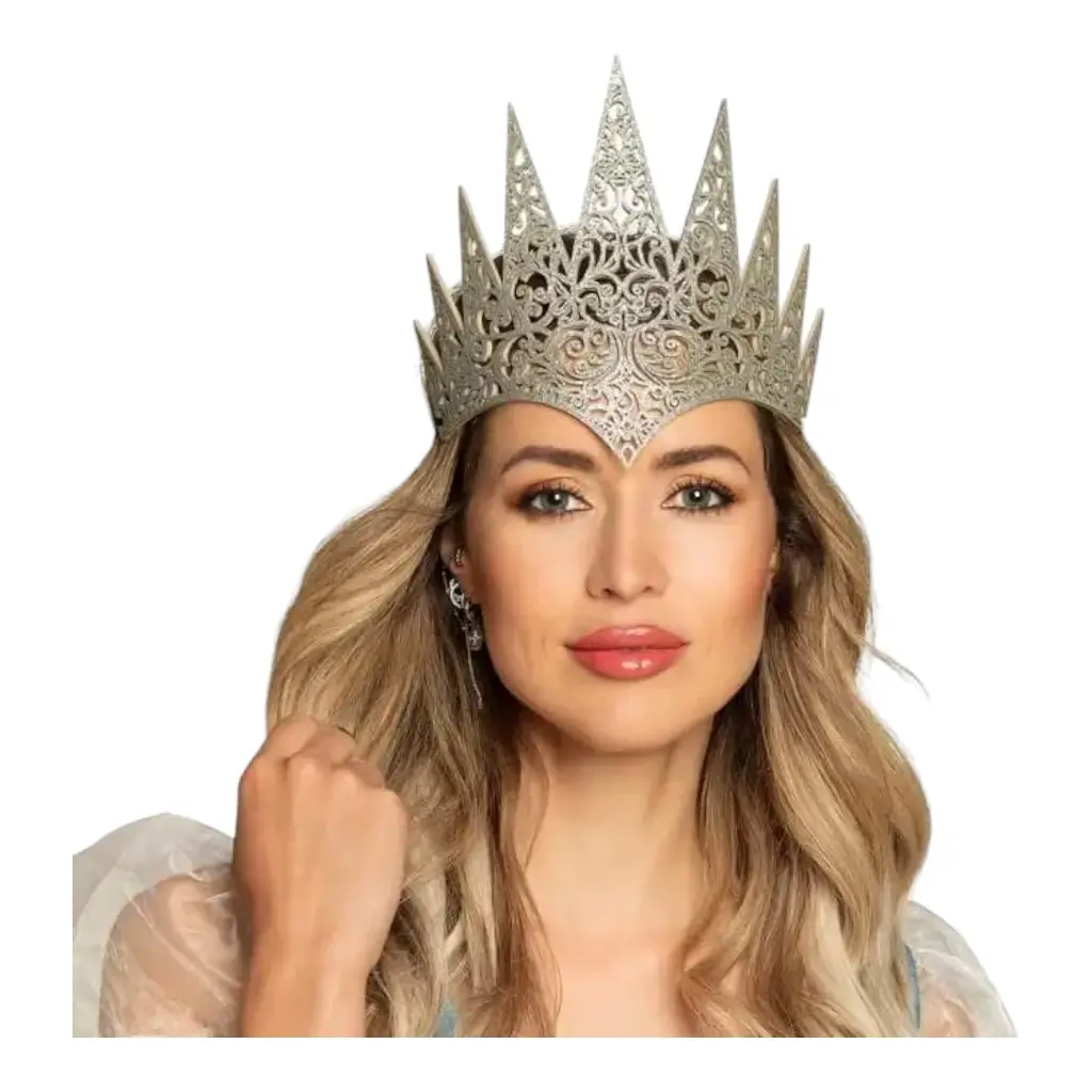 Couronne de Reine Argentée