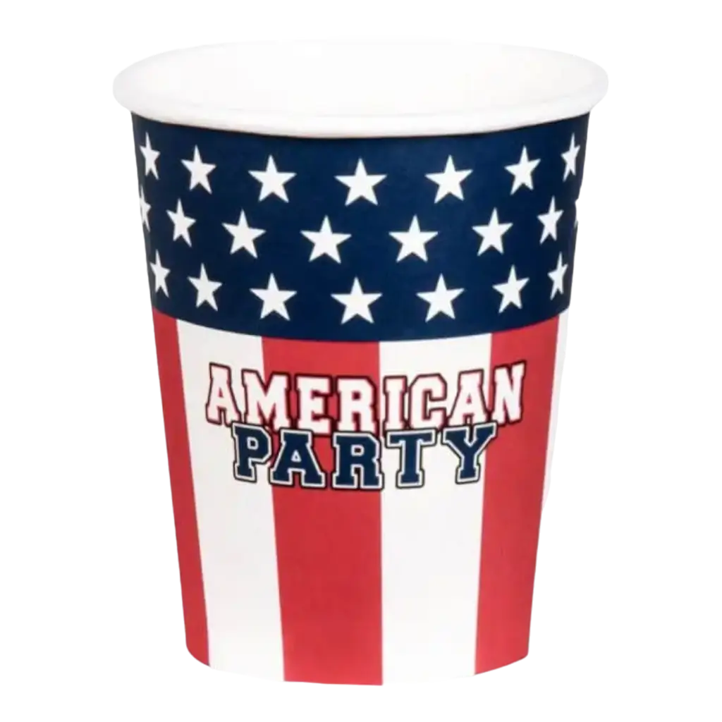 Gobelets "American party" (lot de 10)