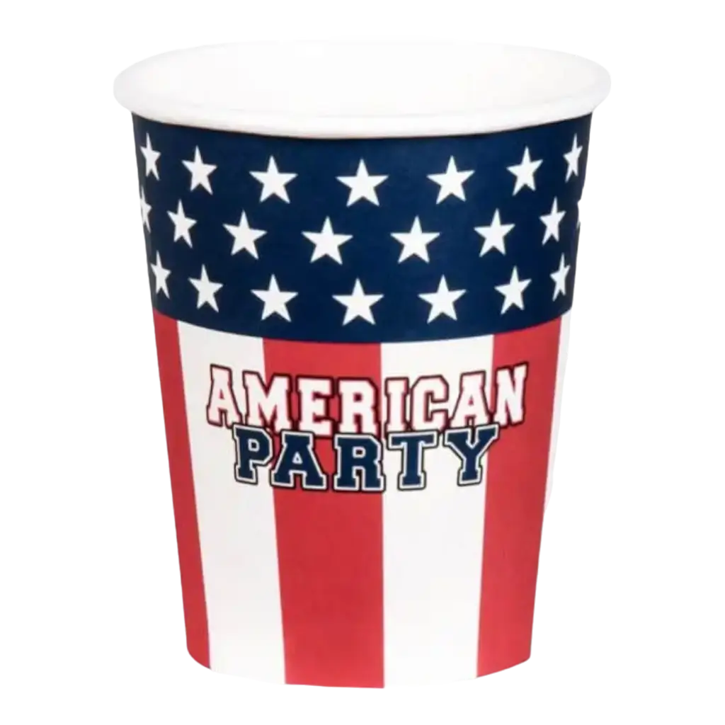 Gobelets American party (lot de 10)