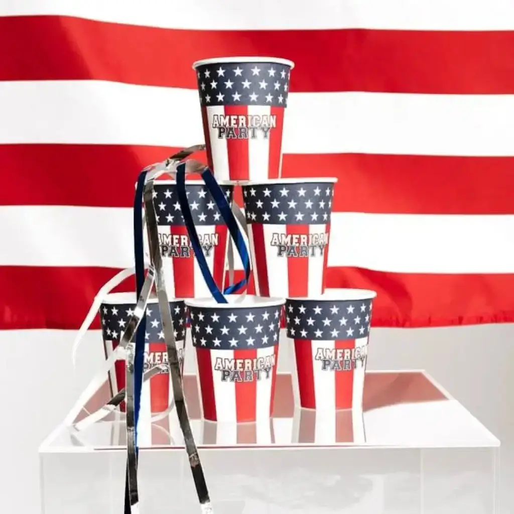 Gobelets American party (lot de 10)