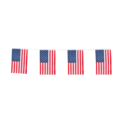 Guirlande de petits drapeaux des USA