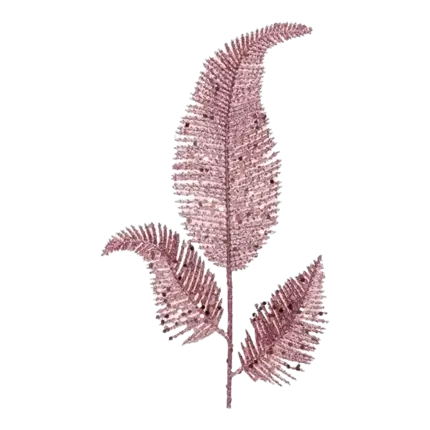 feuilles de palme sur tige - Décoration - Rose Gold - 18x25c