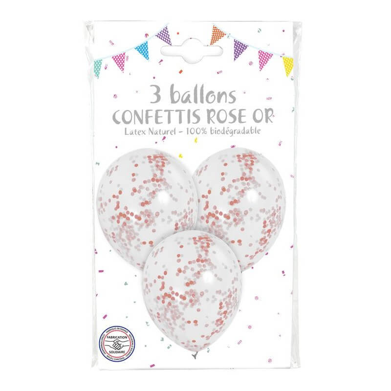 Lot de 10 Ballons Happy Birthday Roses - Sparklers Club