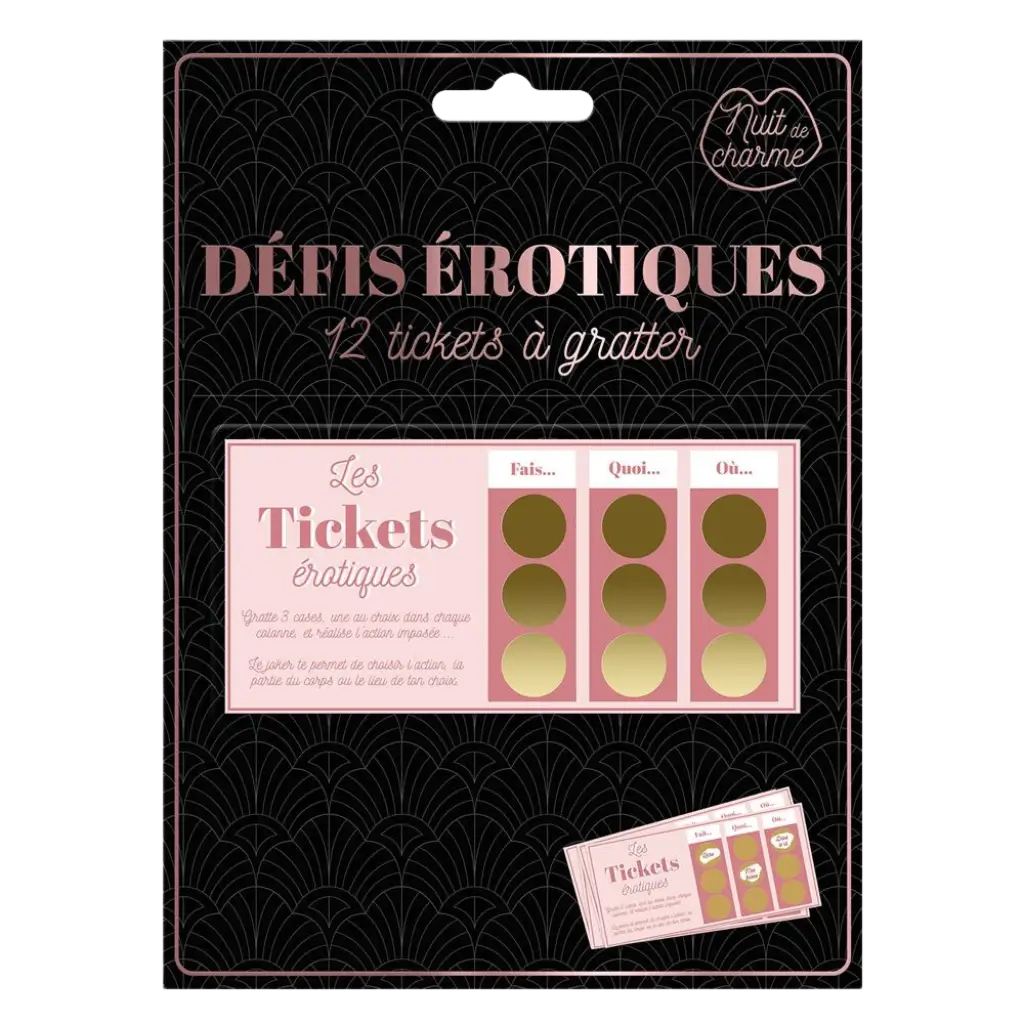 Jeu à Gratter - Les Défis Érotiques
