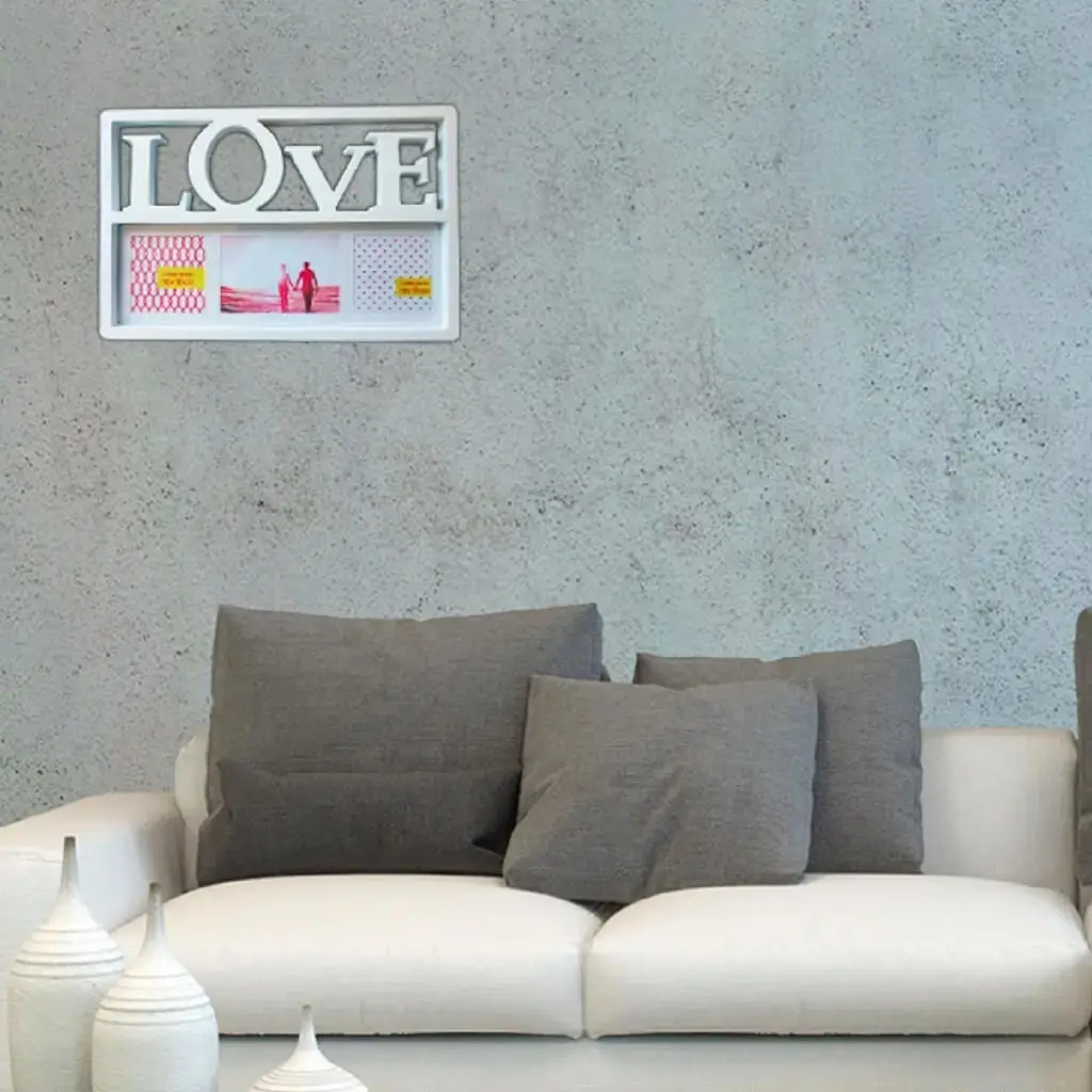 Cadre LOVE Blanc 