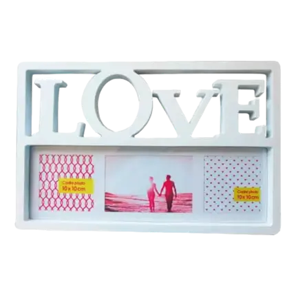Cadre LOVE Blanc 
