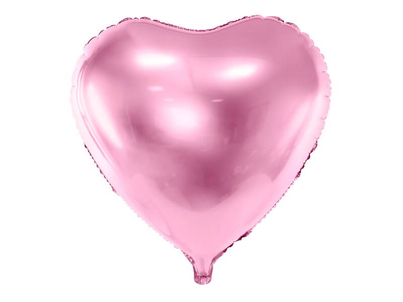 Ballon Aluminium Cœur Rose - 45cm