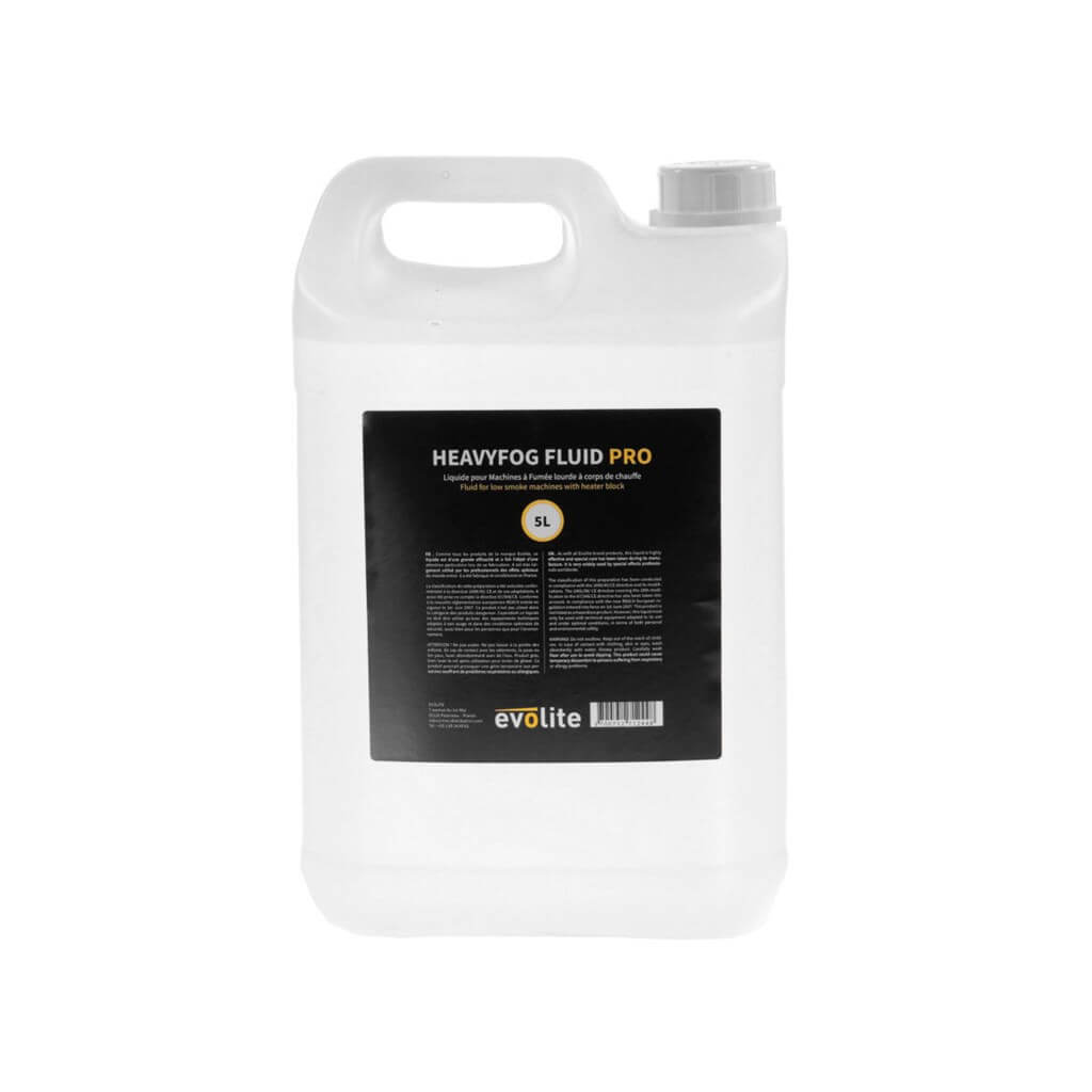 LIQUIDE A FUMEE LOURDE HEAVYFOG FLUID PRO 5L - EVOLITE