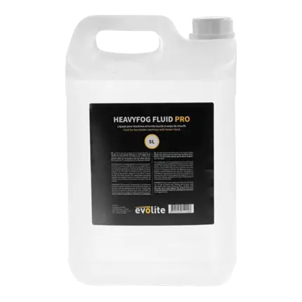 LIQUIDE A FUMEE LOURDE HEAVYFOG FLUID PRO 5L - EVOLITE