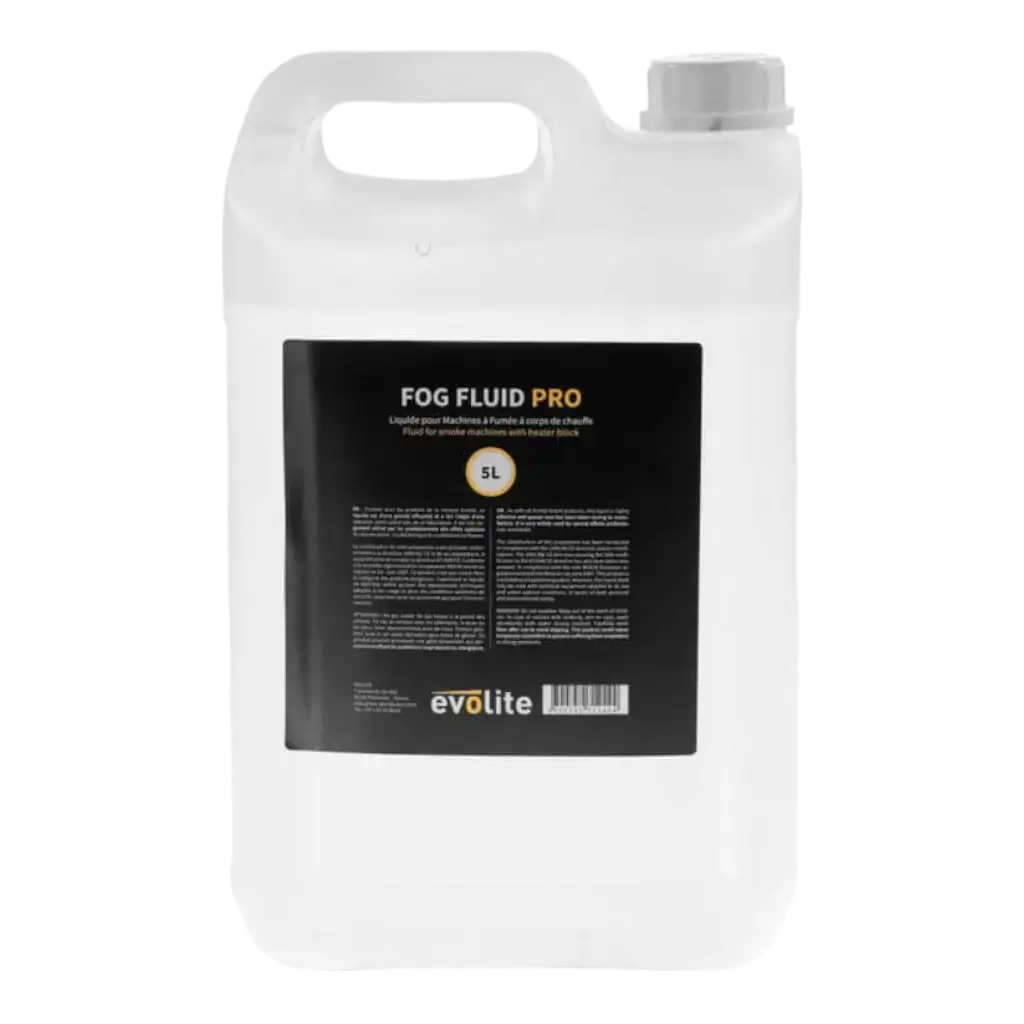  LIQUIDE A FUMEE FOG FLUID PRO 5L - EVOLITE