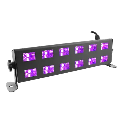 BARRE À EFFET LED/UV - UV LED BAR 12X1W - BOOMTONE DJ