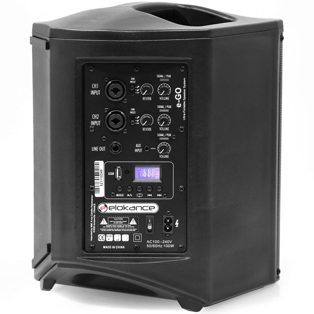 ENCEINTE PORTABLE - E-GO - ELOKANCE