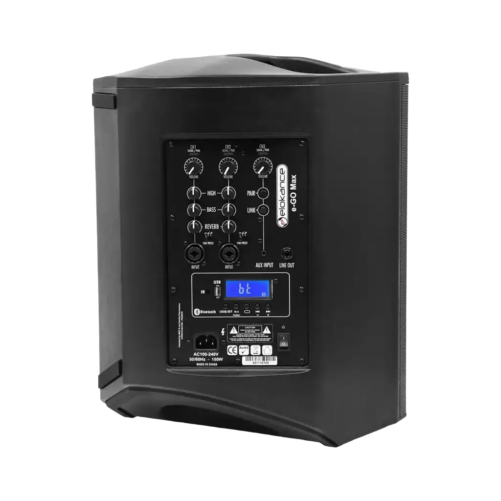 ENCEINTE PORTABLE - E-GO MAX - ELOKANCE