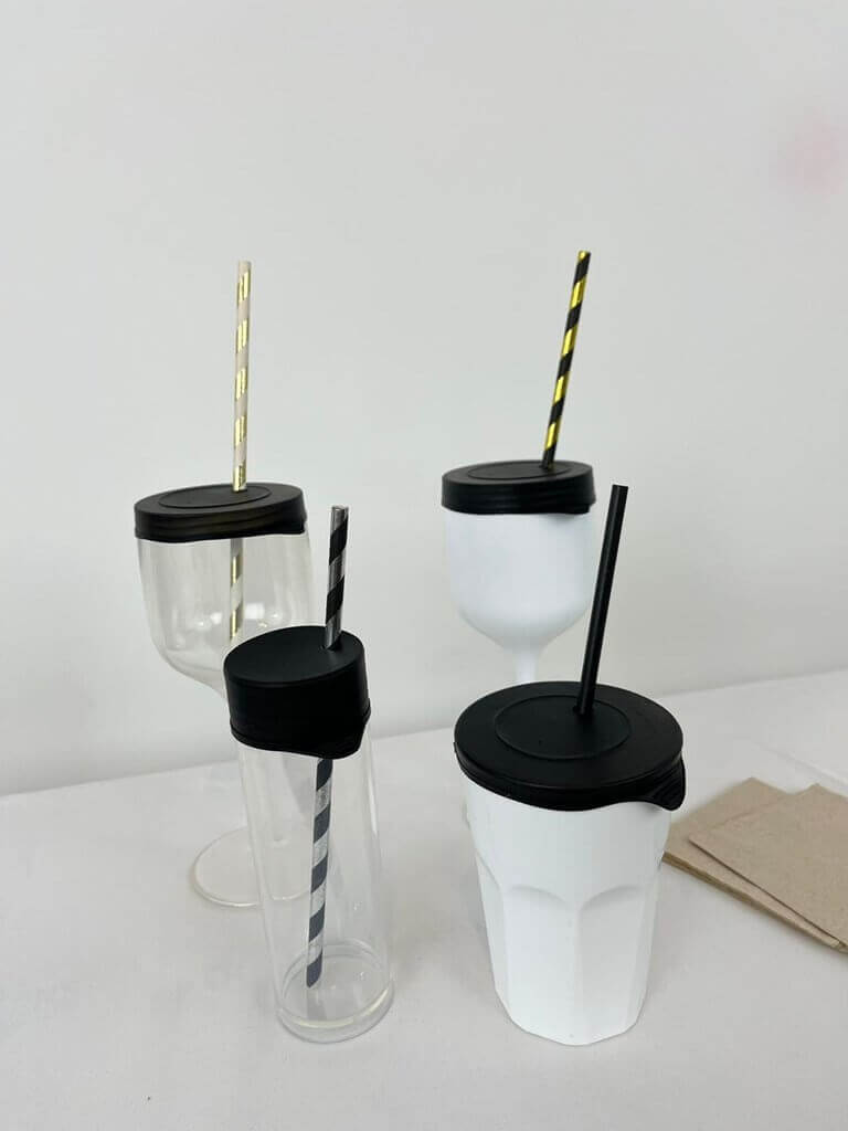Cup Condom Black