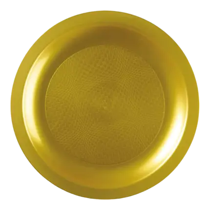 Assiette à desserts Or - 18.5cm - lot de 25