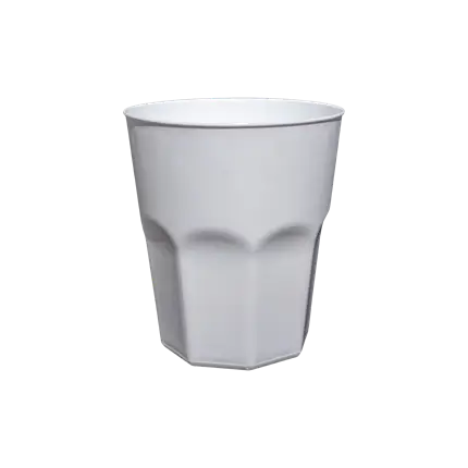 Verre à Cocktail - Blanc - PP - 35cl (Lot de 20)