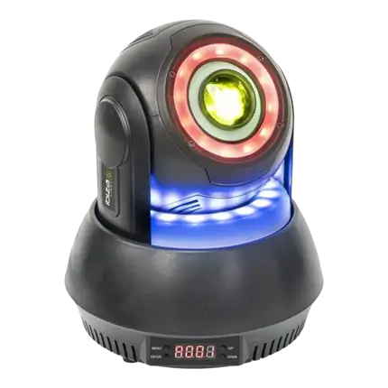 LYRE SPOT 30W - STAR-SPOT-BL - 7 GOBOS ET 3 ANNEAUX LUMINEUX