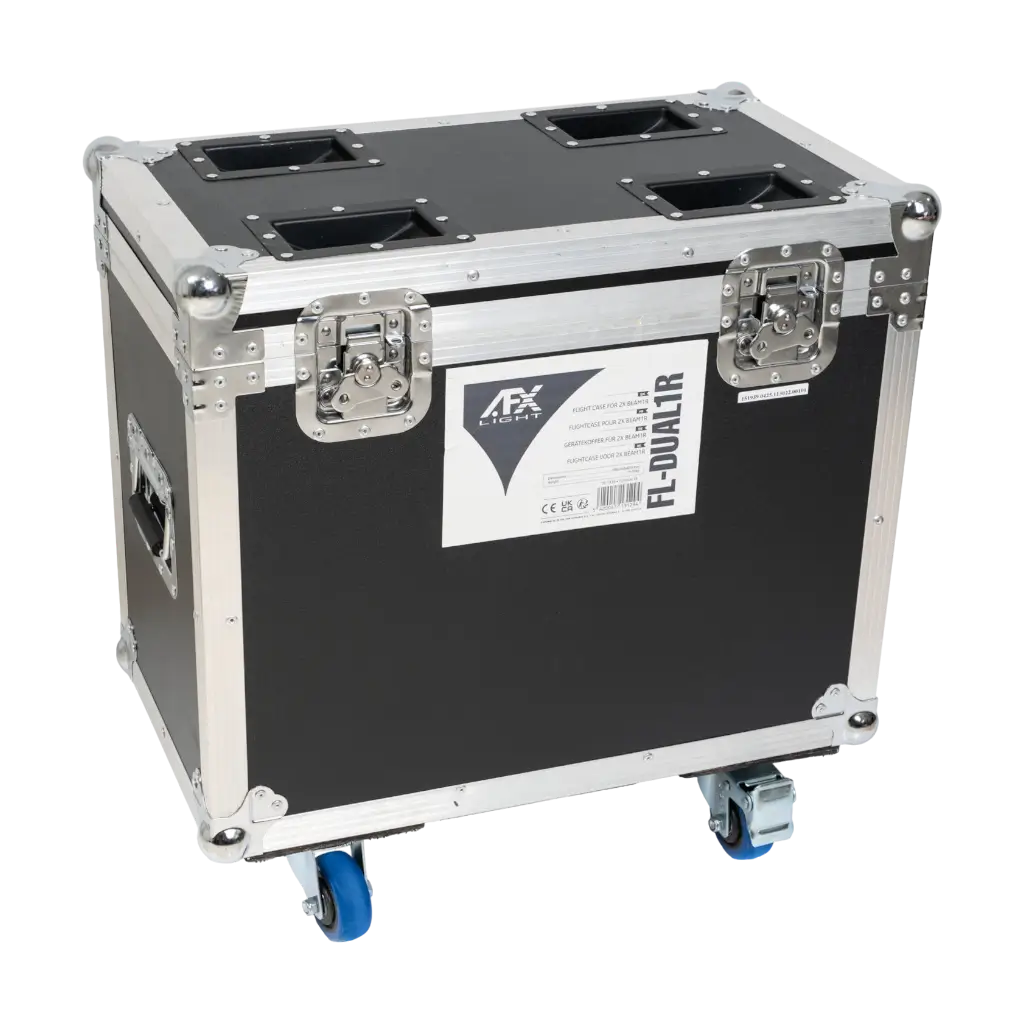 FLIGHT CASE POUR 2 X LYRES BEAM1R