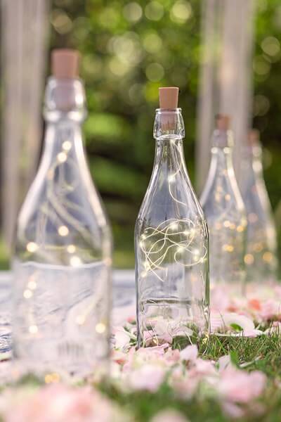 Décoration LED Bouteille avec bouchon 