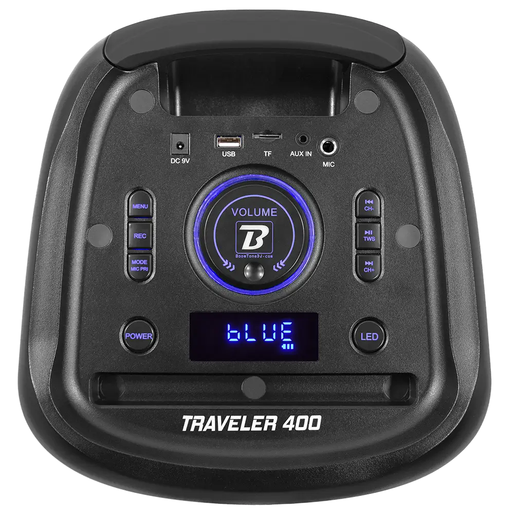 ENCEINTE PORTABLE - TRAVELER 400 - BOOMTONE DJ