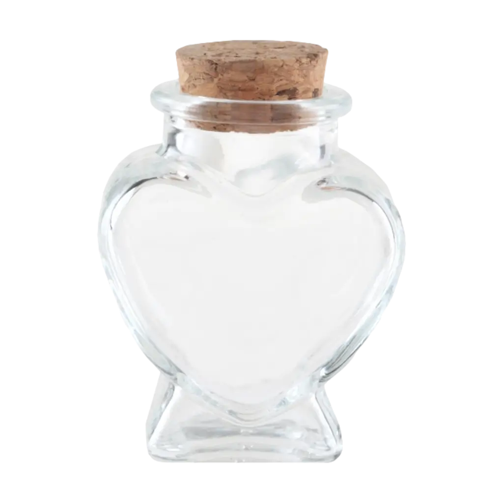 Lot De 4 Boîtes De Perles De Verre Artisanales - Formes Coeurs - Super Promo - Neuves - Fabrication Inde