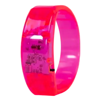 Bracelet Lumineux Rythmé - ROSE