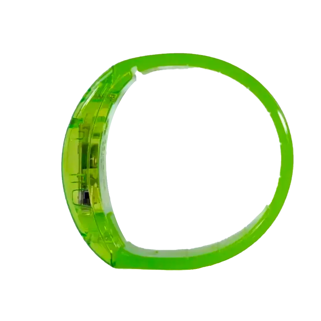 Bracelet Lumineux Rythmé - VERT