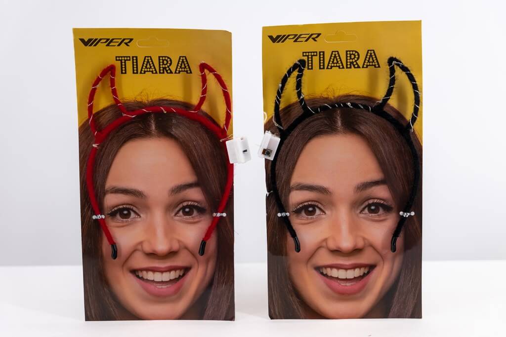 Fascia Per Capelli Con Corna Di Diavolo Luminose A LED: Accessorio Costume Halloween Per Donna E Uomo