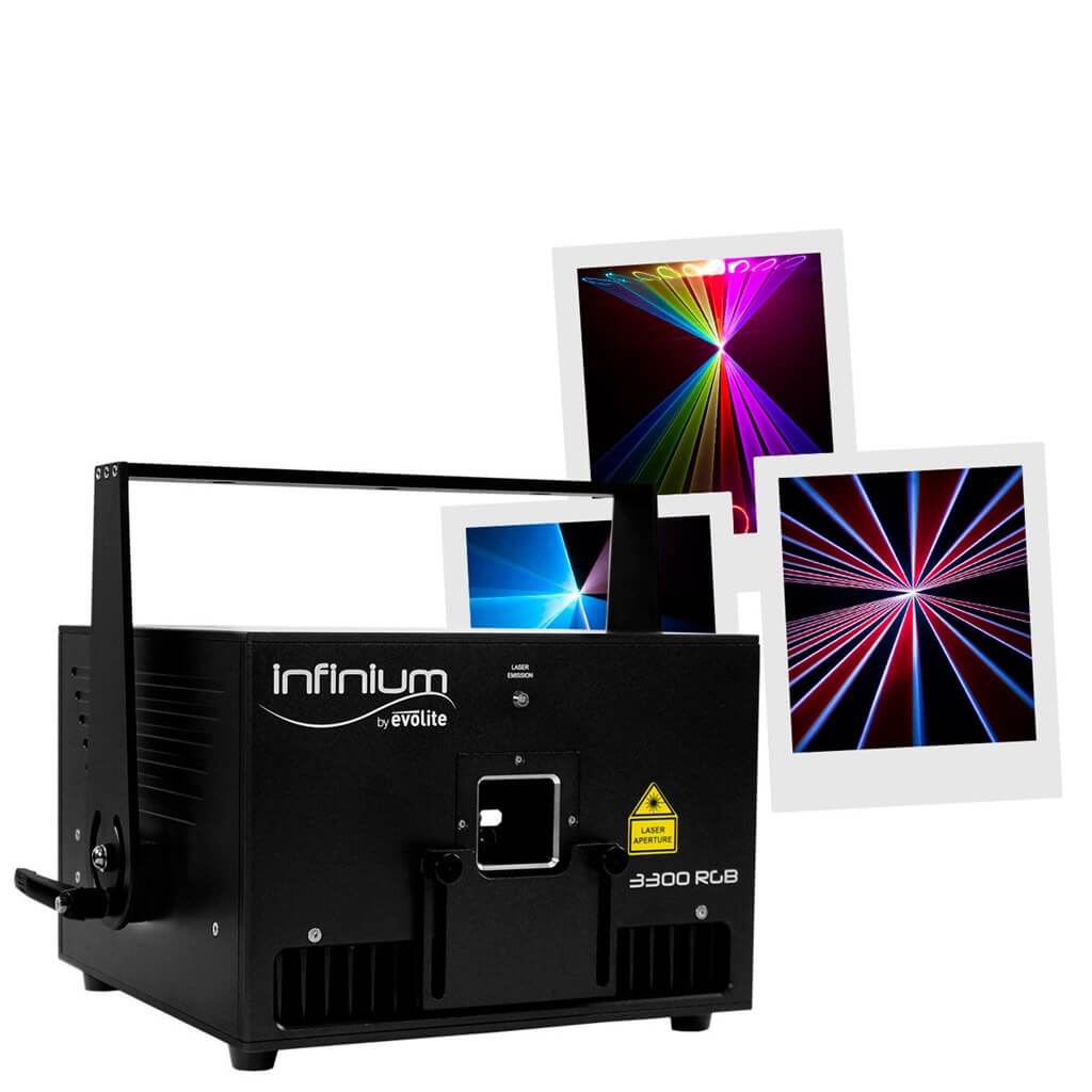 MACHINE À LASER - INFINIUM 3300 RGB - EVOLITE