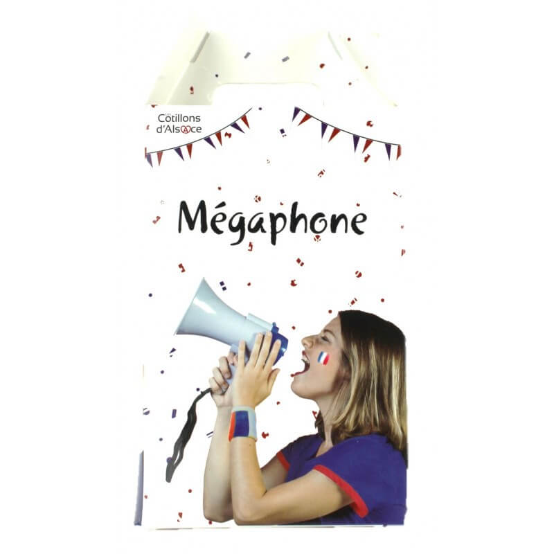 MÉGAPHONE - ALLEZ LES BLEUS - SUPPORTER FRANCE