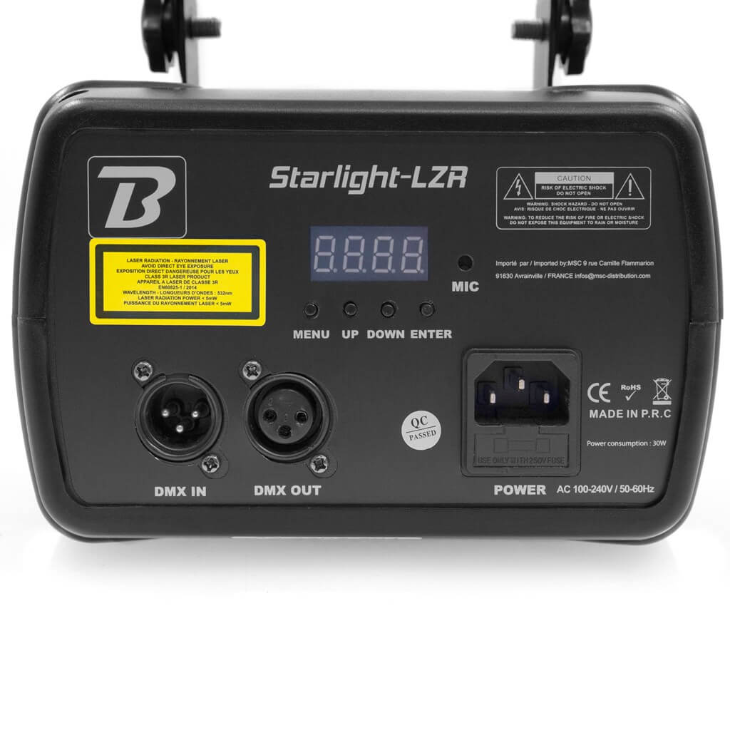 LEDMASCHINE STARLIGHTLZR BOOMTONE DJ Sparklers Club