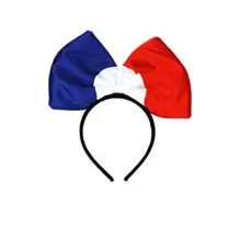 SERRE-TÊTE + NOEUD BLEU BLANC ROUGE - FRANCE