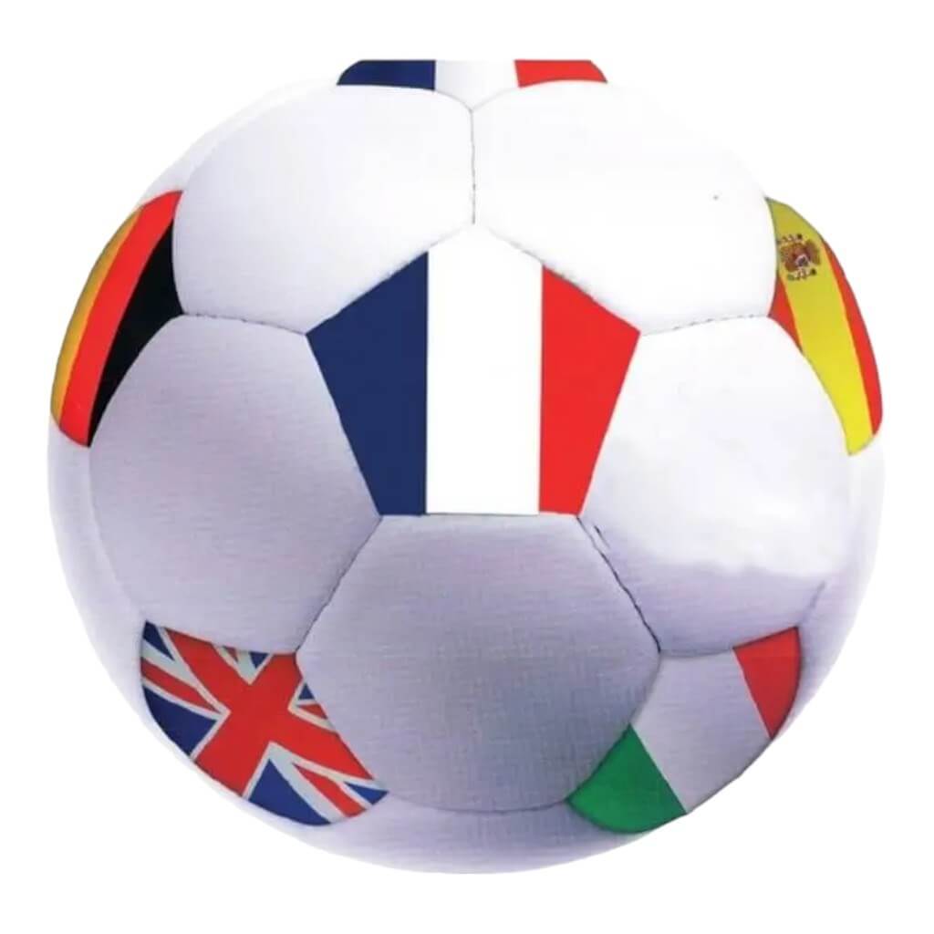 GUIRLANDE 8 FANIONS BALLONS FOOTBALL - 29CM - 5M
