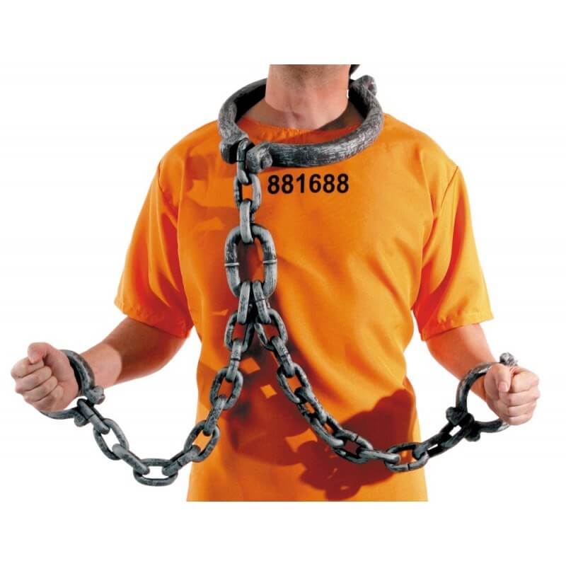 CHAINE HALLOWEEN PRISONNIER