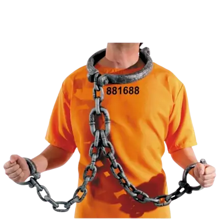 CHAINE HALLOWEEN PRISONNIER