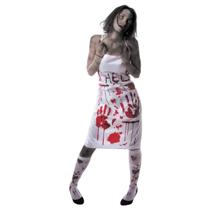 TABLIER HALLOWEEN - HELP 