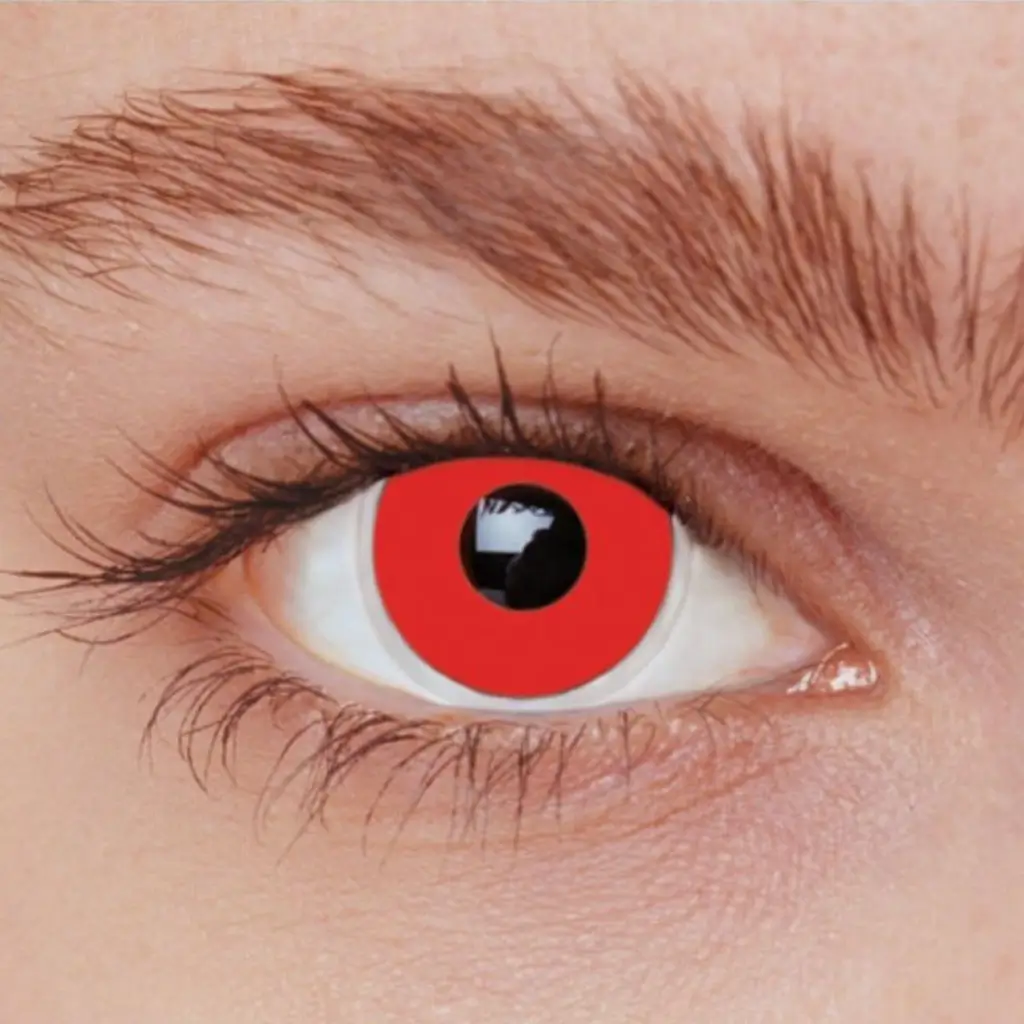 LENTILLES IRIS x2 - ROUGE 