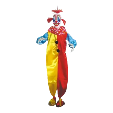 SUSPENSION CLOWN HORREUR TAILLE HUMAINE ANIMÉ - 153CM