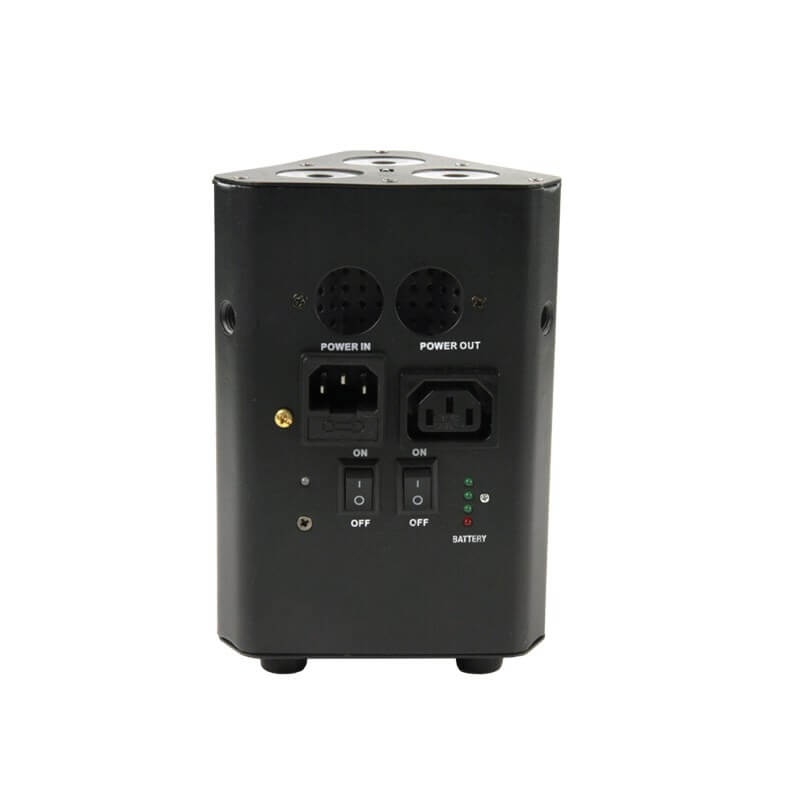 PROJECTEUR LED SUR BATTERIE - BATLY  3x4W RGBW
