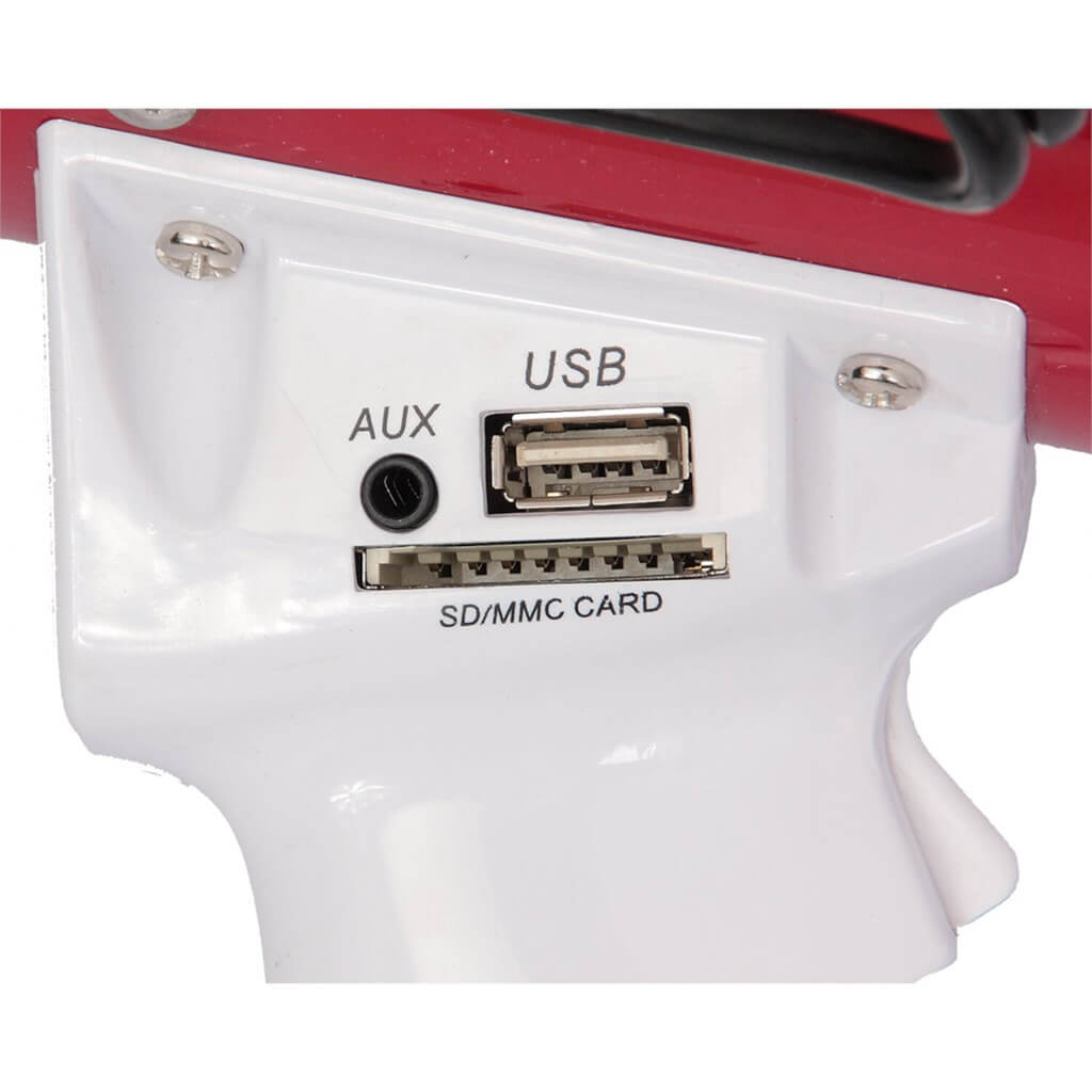 MÉGAPHONE 50W AVEC USB ET CARTE SD 