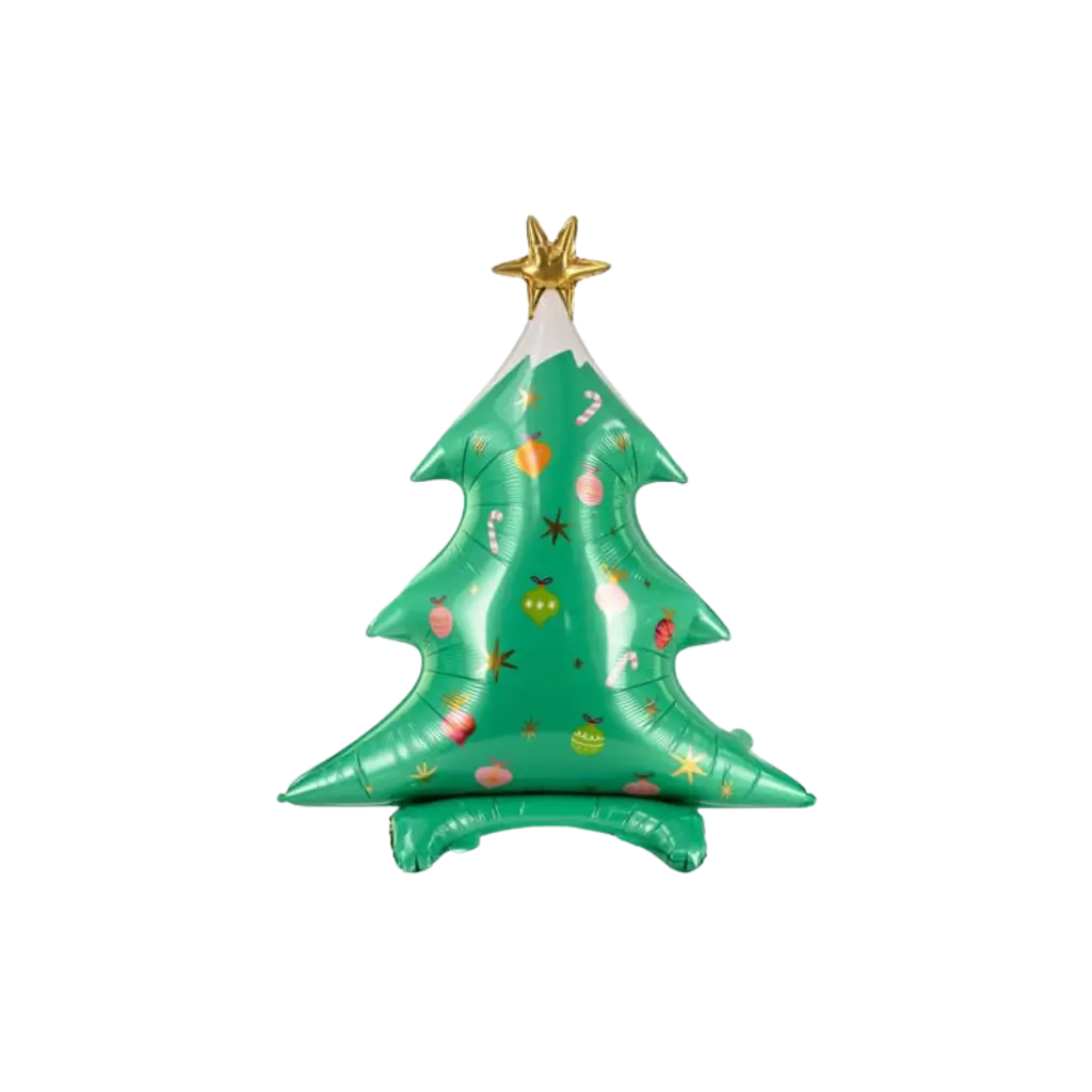 Ballon Sapin Noël Vert - Mylar - 78x94cm