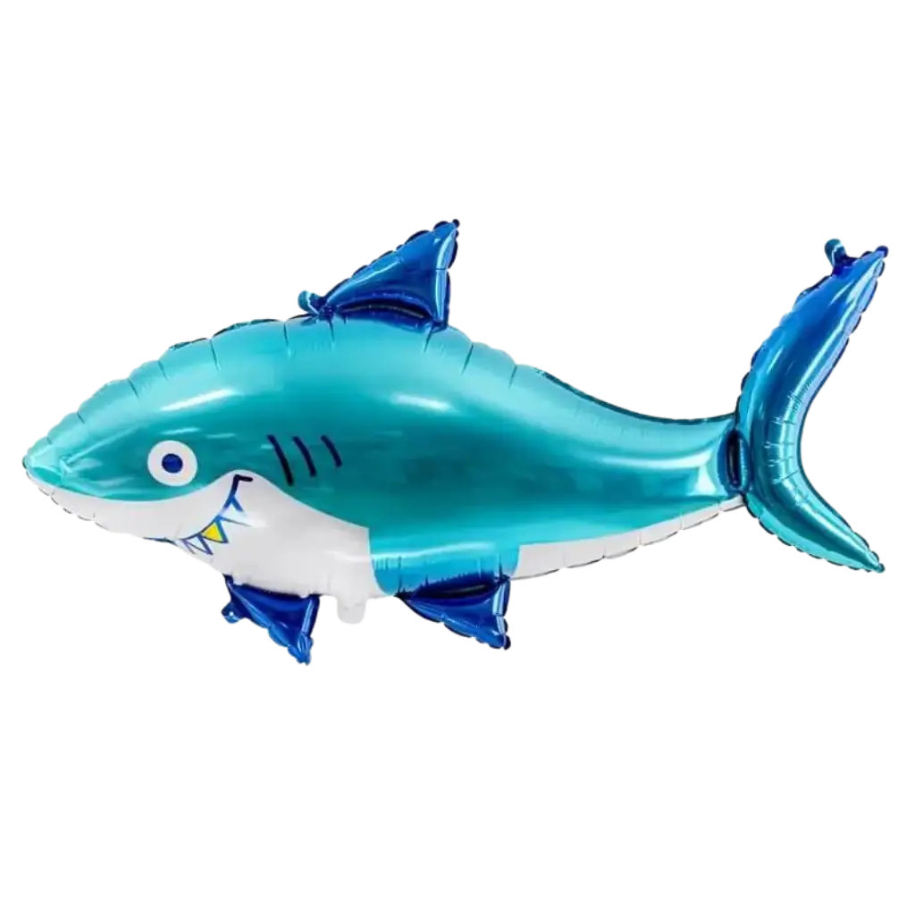 Ballon Requin - Mylar Brillant - 102x62 cm