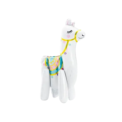 Ballon Lama - Mylar mat - 39x61cm