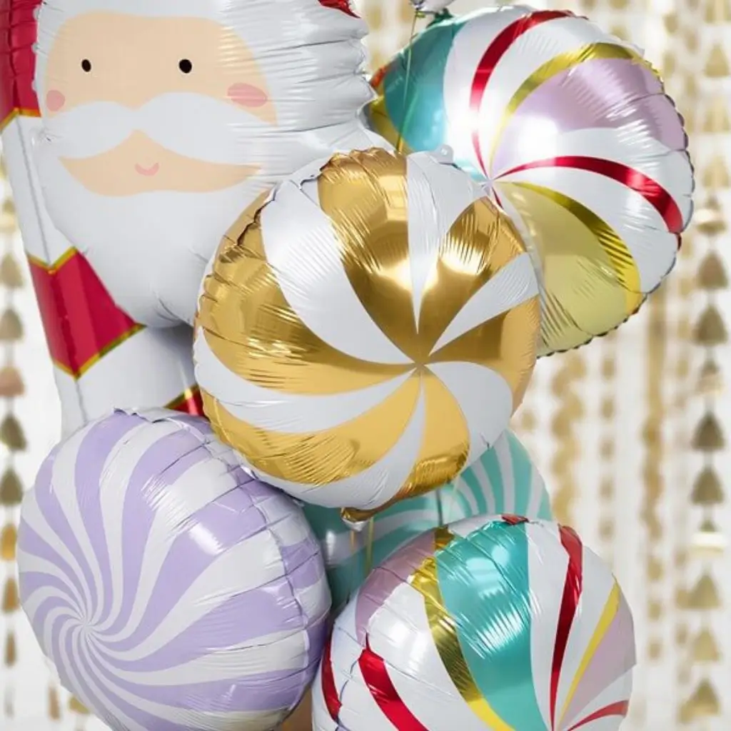 Ballon Candy Métallisé - Aluminium - Or - 35cm